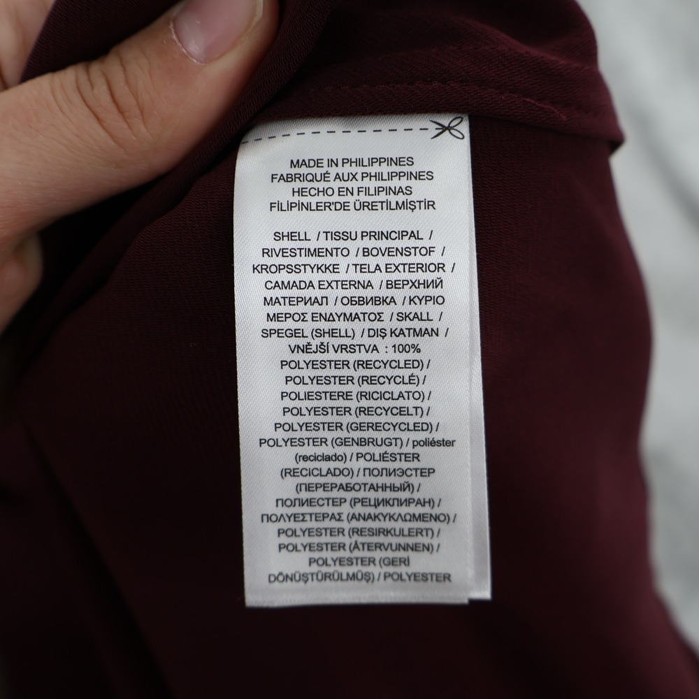 Lauren Ralph Lauren Buckle Trim Top Women 8 Maroon Equestrian Old Money $195 NWT - Picture 4 of 16